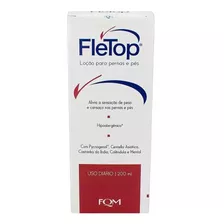 Fletop Loção Hidratante Para Pernas E Pés 200ml