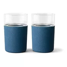 Rabbit R5-21308 Vasos Congelables, Juego De 2, Azul Marino M