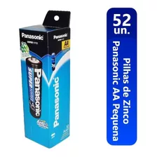 156 Pilhas De Zinco Panasonic Aa Pequena 3 Tubos 1,5v