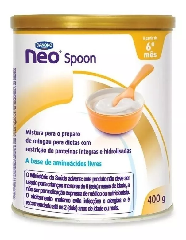 Fórmula Infantil Em Pó Nestlé Neo Spoon Em Lata De 400g - 6 Meses 2 Anos