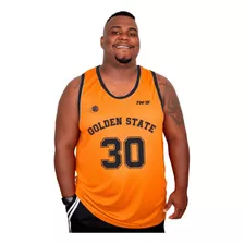 Regata Masculina Plus Size Golden State Warrior Basquete