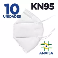 Máscara Respirador Kn95 - Pacote 10 Unidades