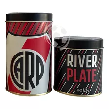 Set De Yerbera Y Azucarera River Plate Con Licencia Oficial