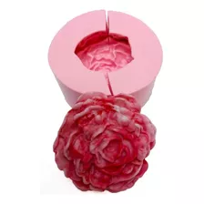 Forma De Silicone Rosa Dobrada