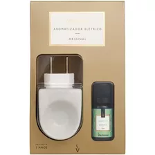 Aromatizador Elétrico Porcelana + Essência Bamboo Via Aroma