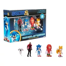 Set Figuras Sonic The Hedgehog 2 La Pelicula 2022 Original
