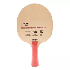 Raquete Tenis De Mesa Xiom Vivid Hinoki Carbon Profissional