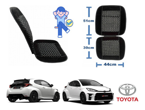 Respaldo + Cubre Volante Toyota Gr Yaris 2021 2022 2023 2024 Foto 4