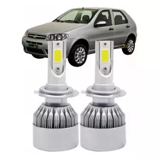 Lâmpadas Palio 2004 2005 2006 2007 Super Led C6 Farol Baixo