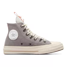 Zapatilla Chuck 70 Hi (play On Utility) Gri-ros