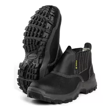 Bota De Segurança Bico De Pvc Elastico Masculina Com Ca