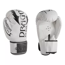 Guantes De Boxeo / Muay Thai / Kick Blancos Dragons Alas