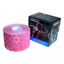 Kinesiology Tape Bandagem Marca Theraband Pink/rosa Cor Rosa