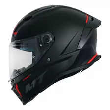 Capacete Masculino Mt Stinger 2 Preto Fosco Esportivo Moto