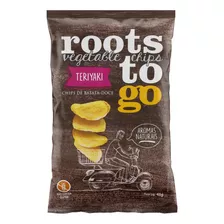 Roots To Go Chips De Batata Doce Teriyaki Sem Glúten 45gr
