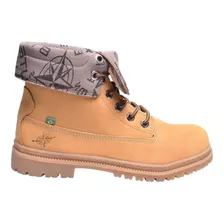 Bota Coturno Adventure Couro Azimute Vento Grande 45 Ao 48