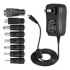 Soulbay Fuente De Alimentación De 12 V, Adaptador Universa.