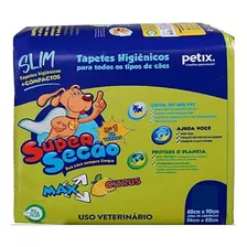 Tapete Higiênico Super Secão Max Citrus Slim Cães C/30 60x90