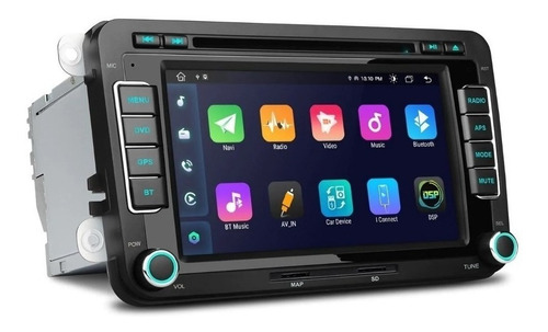 Carplay Gps Android 11 Vw Seat Vento Leon Toledo Jetta Radio Foto 2