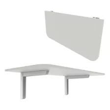 Mesa Dobrável De Parede Articulada Madeira Mdf 90cm X 40cm