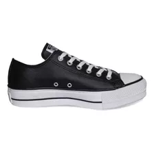 Zapatillas Converse Chuck Taylor De Cuero Con Plataforma