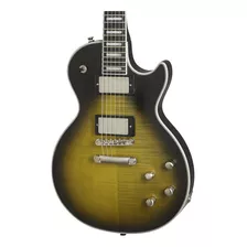 Guitarra EpiPhone Prophecy Les Paul Olive Tiger Aged Gloss