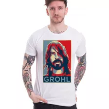 Camiseta Foo Fighters Bandas Rock Dave Grohl Moda Música