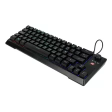 Teclado Gamer Vorago Start The Game Kb-506 Tkl 65% Alambrico Teclado Negro