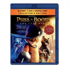 Blu-ray + Dvd Puss In Boots The Last Wish / El Gato Con Botas 2 El Ultimo Deseo