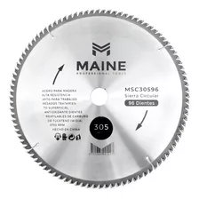 Sierra Circular Disco Para Madera 305 Mm 96 Dientes Widia Maine