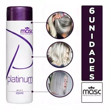 Shampoo Platinum Masc Professional 250g - 6 Unidades