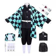 Disfraz De Demon Slayers Kimetsu No Yaiba Cosplay Costume Tanjiro Kamado Nezuko Giyuu Shinobu 