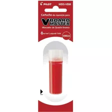 Tinta Marcador Quadro Branco Refil 5,5ml Vermelho Wbs-vbm