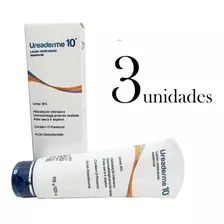 Kit 3 Unid Loção Ureaderme 10 Rehidratante Pele Seca/áspera 