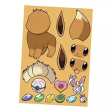 Adesivo Pokémon - Eevee - Coleção 151 - Monte O Seu 