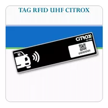 Tag Uhf Veícular Etiqueta Rfid 900mhz Citrox/ppa - 1 Unidade