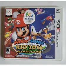 Mario & Sonic At The Rio 2016 - Olympic Games - Nintendo 3ds