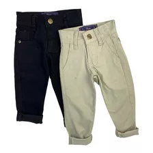 Combo 2 Calças Sociais Infantil Masculina