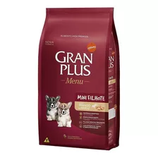 Ração Gran Plus Mini Cães Filhote Raça Pequena Granplus 10kg