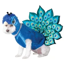 Disfraz Para Mascota Pavo Real X-small Multicolor Halloween 