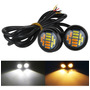 Par Faros 7'' Led Auxiliares 288w Triple-fila Barra De Luz 