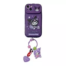 Carcasa Importada Kuromi Para iPhone 12, 13 O 14