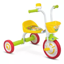 Triciclo Infantil Nathor You 3 Kids Verde Com Buzina