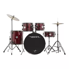 Bateria Acústica Completa Com Pratos Banco Pedal Bumbo 20 22