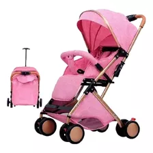 Coche Paseador Para Bebe Tipo Maleta + Toldillo 609-1