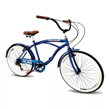 Bicicleta Masculina Beach Caiçara Aro 26 Estilo Retrô