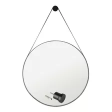 Espelho Grande Para Banheiro Escandinavo 60cm C/ Suporte