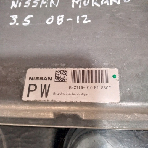Computadora Nissan Murano 3.5 Z51  2008-2012 Foto 4