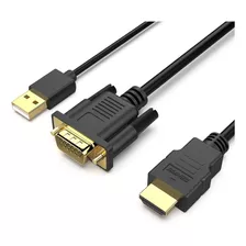 Benfei Cable Vga A Hdmi, Cable Vga A Hdmi De 6 Pies Con Sopo