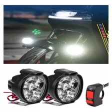 Halogenos Led Moto Motocicleta Cuadraciclo Auto